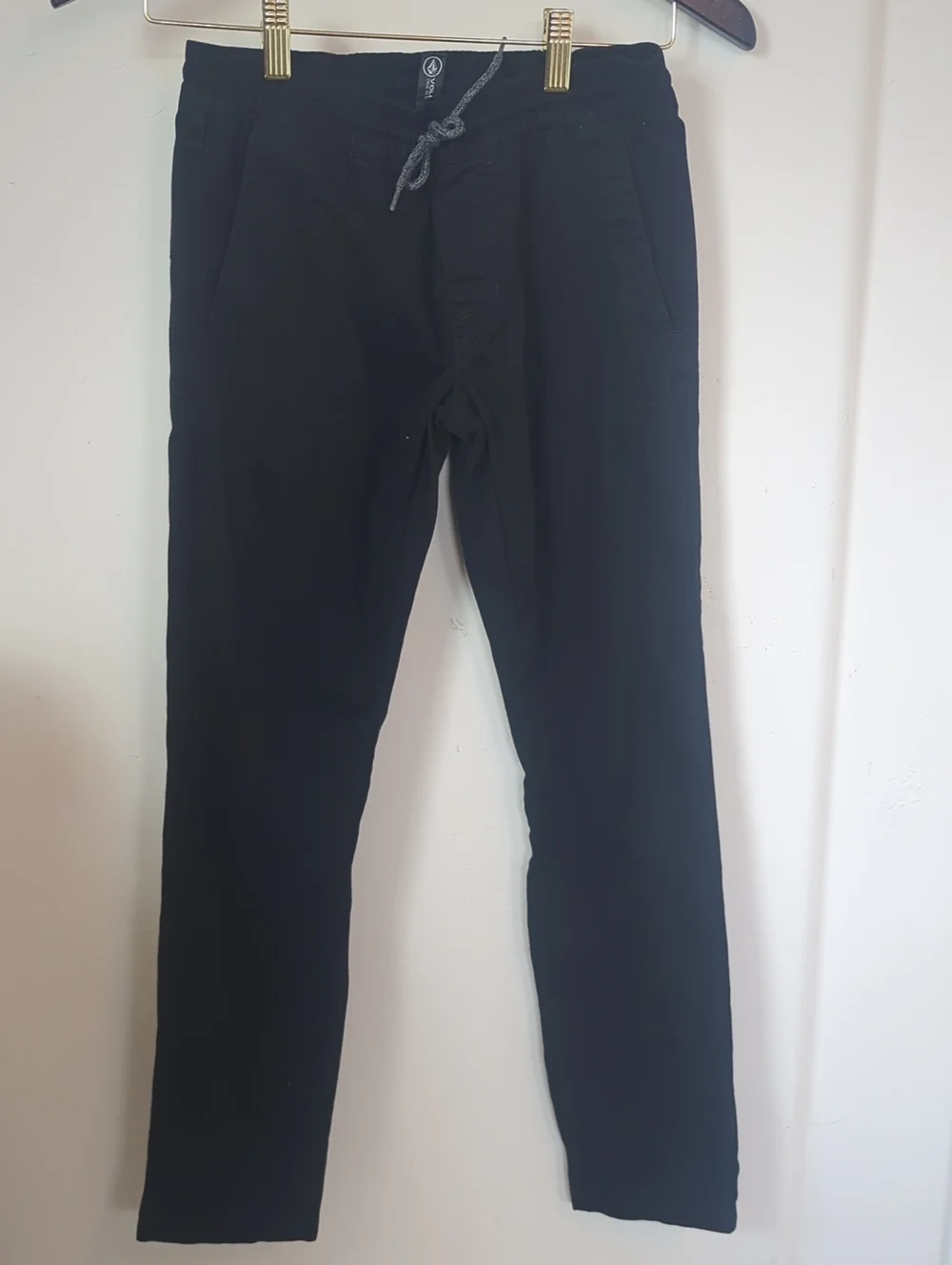 Volcom Black Kids Casual Drawstring Pants